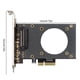 thumbnail image 2 of U.2 SFF-8639 To PCI-EX4 Expansion Card 4000MB/s PCI-E GEN3 Support U.2 NVME SSD, 2 of 8