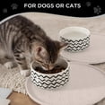 thumbnail image 3 of RLESO Waterproof Dog Food Mat-Silicone Pet Food Mat Dog Food Bowl Mats Cat Water Mats Eating Tray,Non-Slip Pet Placemat with Lip for Messy Drinkers to Protect Floor,Beige 11"×11", 3 of 16