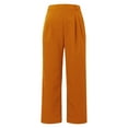 thumbnail image 6 of SIYUDAN Pants For Women Women Casual Pants Orange Adult Work Pants Women Loose Pants Wide Legged Pants Fall Pants For Women 2025, 6 of 6