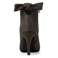 thumbnail image 4 of Botines Allegra K con Cremallera tacones de Aguja punta Estrecha Café 41, 4 of 7