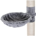 thumbnail image 4 of PawHut Cat Tree 5-Tier Floor-to-Ceiling Scratch Post Grey 102", 4 of 9