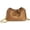 Woven Leather-dark Brown, variant on Small Crossbody Bag For Women Trendy.Dumpling Bag Clutch Purse For Women Evening Bag Cloud Purse Vegan Leather Hobo Bag