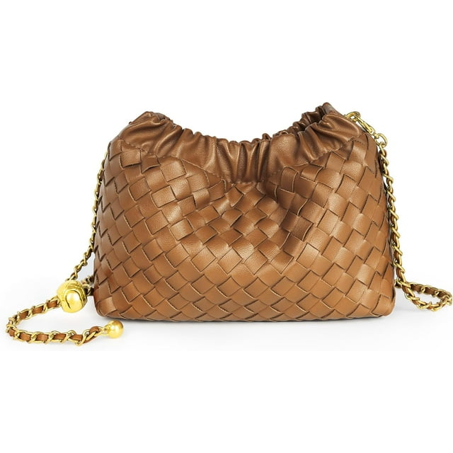 LHSHID Small Crossbody Bag For Women Trendy.Dumpling Bag Clutch Purse For Women Evening Bag Cloud Purse Vegan Leather Hobo Bag