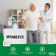 thumbnail image 3 of Smart Caregiver Wireless Chair Alarm System with Pager and Weight Sensor for Fall Prevention | 10" x 15" Pressure Sensor Alarm for Chair Alerts Caregiver | Cordless Chair Alarm with up to 300' Range, 3 of 8