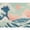 Aqua Great Wave, variant on Mouse Pad Gaming Desk Mat for Keyboard and Mouse, Aqua Great Wave Sunset Kanagawa Large Mouse Pad for Desk, Red Sun Mount Fuji Mousepad 23.6x13.8 Inch Stitched Edges, Desk Mat for Office