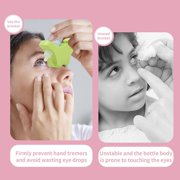 POYOGA Ergonomic Silicone Eye Drop Assistant for Steady Application Elderly User