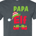thumbnail image 4 of Inktastic Christmas Papa Elf T-Shirt, 4 of 5