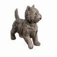 thumbnail image 6 of Hi-Line Gift Ltd. Cairn Terrier Garden Statue Gray Life Size Home Yard Decor, 6 of 7