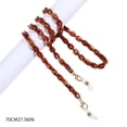 thumbnail image 4 of TISHITA Eyeglasses Chain Retainer Brown, 4 of 4