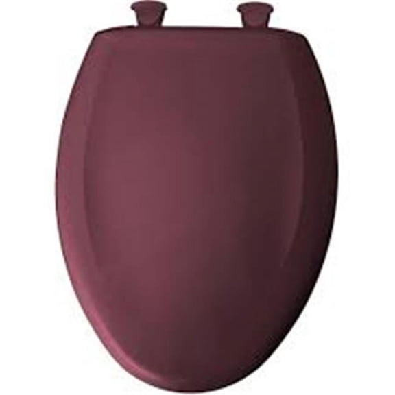 Residential Elongated Plastic Toilet Seat - Loganberry