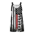 thumbnail image 5 of Drses Cute Short Jumpsuits Women Print Rompers One Piece Wide Leg Shorts Overalls Sleeveless Jumpers Pockets, 5 of 5