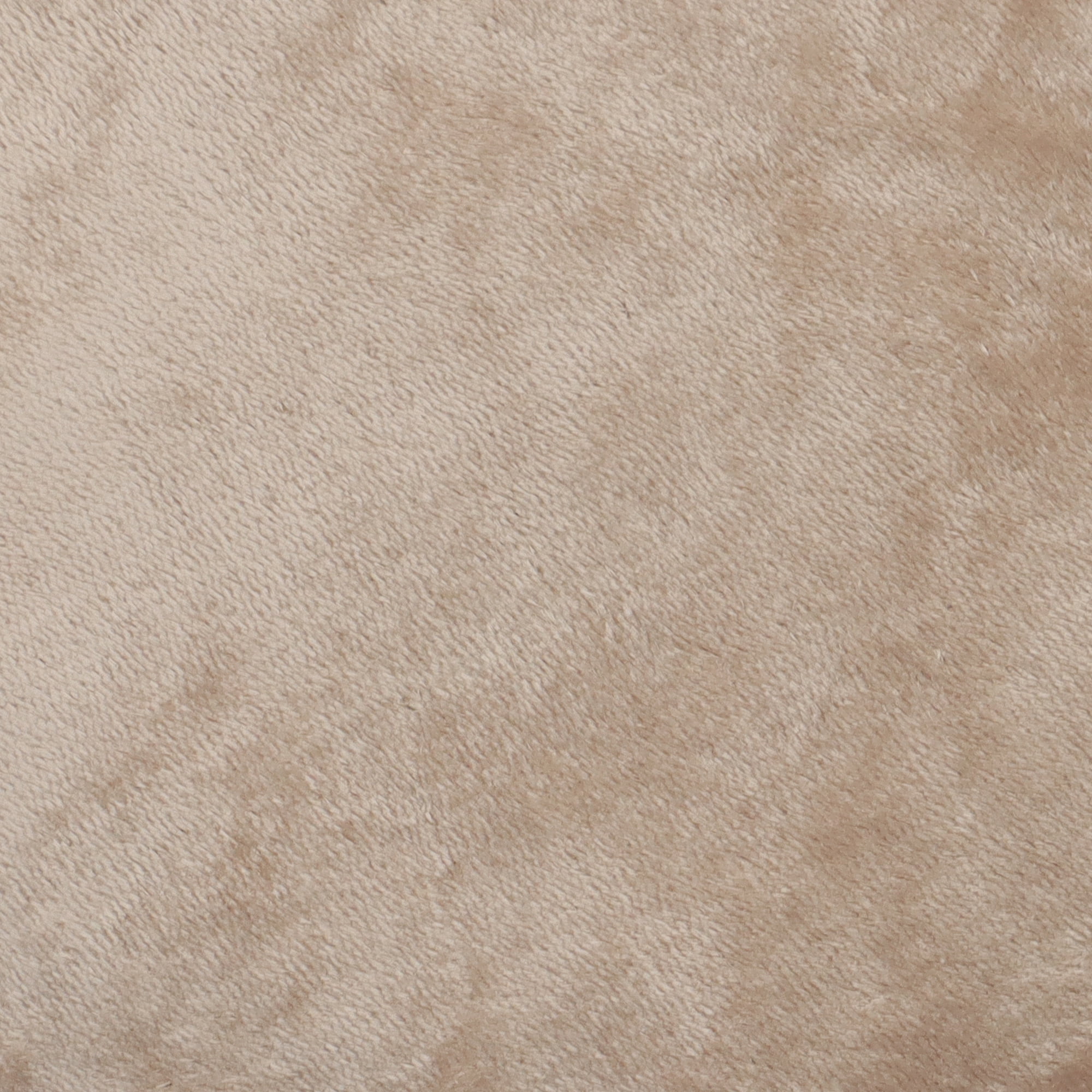 Mainstays Luxurious Fur Macaron Decorative Throw Pillow, 12" x 12", Brown