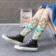 thumbnail image 5 of Fotbe Sea Animal Calcetas Divertidas Estampadas para Hombre y Mujer, Calcetas de Algodón hasta la Rodilla para Caminar, Correr, Enfermería y Embarazo, 5 of 6