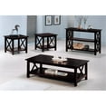 thumbnail image 4 of Rachelle 2-shelf Wood Entryway Console Table Deep Merlot, 4 of 5