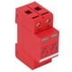 thumbnail image 3 of Caja Combinadora Dispositivo De Protección Contra Sobretensiones, DC1000V PC A Prueba De Corrosión 40KA Naranja Rojo Voltaje Pararrayos IP20 Simple Para Edificio De Oficinas Para ANGGREK Otros, 3 of 8