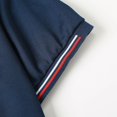 thumbnail image 6 of Sngxgn Shirts for Men - Short Sleeve Casual Polo Shirt(Navy,S), 6 of 7