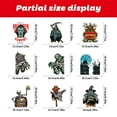 thumbnail image 3 of Halloween Window Stickers, 9 Sheets Window Clings Decals, Cute Witch Tree Zombie Ghost Patterns PVC Window Stickers for Treat or Trick Party Favors Decal Supplies Decor Accessories, 3 of 5