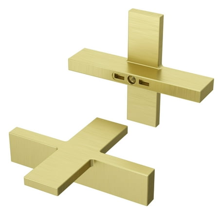 

Pfister Hhl-Vrvx Verve Cross Handles Only For Widespread Bathroom Faucet And Deck Mounted