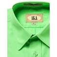 thumbnail image 2 of AKA Boys -Back To School- Solid Long Sleeve Dress Shirt, 2 of 2
