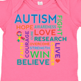 thumbnail image 4 of Inktastic Autism Support slogan Boys or Girls Baby Bodysuit, 4 of 5