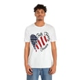 thumbnail image 3 of Red White Blue July 4th Women's T-Shirt Faith Family Freedom, 3 of 11