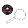 thumbnail image 2 of DYNWAVECA Motorcycle Oil Cap Cover Plug Accessories Motorcycle Engine Oil Filler Cap for R 1200 R1200R Easily Install Red, 2 of 10