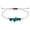 Dark Green, variant on 12 Inch Bracelet Irregular Natural Stone Handmade Braided Bracelet - Adjustable Irregular Drawstring Thread Bracelet Lanyard - For Unisex Daily Wear & Gift