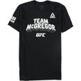 thumbnail image 1 of Reebok Mens Team McGregor Graphic T-Shirt, Black, Medium, 1 of 2
