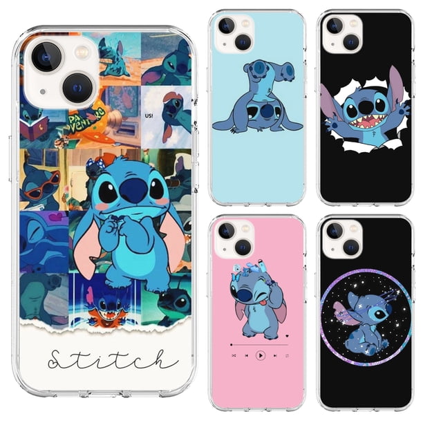 Cute Lilo & Stitch Cartoon Soft Shockproof Phone Cases For iPhone 14 14 ...