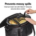 thumbnail image 5 of Hamilton Beach Crock Caddy, Insulated Slow Cooker Bag, 5 of 9