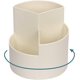 thumbnail image 1 of Soporte para brochas de maquillaje, portalápices para escritorio, almacenamiento de papelería giratorio de 360 ​​grados beige (t-0-g) ShuxiuWang 8390606335432, 1 of 1