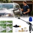 thumbnail image 7 of WWV High Pressure Hose Nozzle Sprayer Multi Function Water Jet with 3 Spray Modes Fits 1/2 and 3/4 Hoses for Car Wash Garden Patio Window Cleaning Kit, 7 of 7