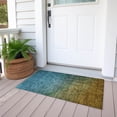 thumbnail image 6 of Addison Rugs Chantille Indoor/Outdoor Solid Ombre Brown Washable Rectangle Rug, 1'8" x 2'6", 6 of 6
