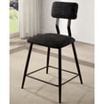 thumbnail image 2 of Furniture of America Locust Counter Height Dining Chairs - Set of 2, Black, 2 of 6