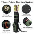 thumbnail image 5 of YXMEIGUO Archery Quiver, Arrow Quiver for Compound Bow, Adjustable Back Hip Mounted Arrow Bag for Target Practice and Hunting for Practice Target Hunting, Army Green, 5 of 6