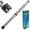 银色弹片款, variant on Golf Ball Shag Tube, Portable 2-Piece Aluminum Ball Retriever, Holds Up to 20 Balls, No Bending Golf Ball Pick Up Tool