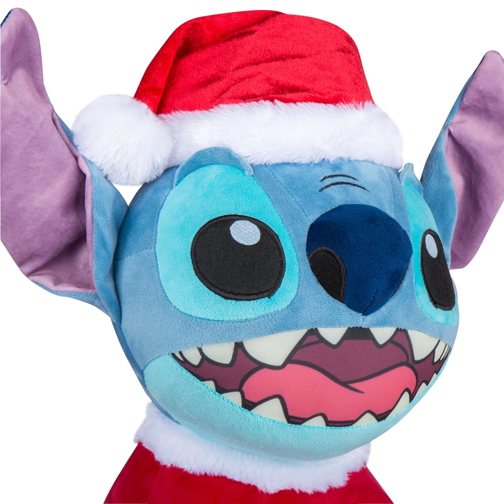 Holiday Greeter Stitch en costume de Père Noël SM Disney