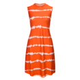 thumbnail image 4 of Herrnalise Women Summer Casual T Shirt Dresses Fashion Women's Summer Tie-Dye Irregular Hem Casual Swing Tee Tank Dress, 4 of 9