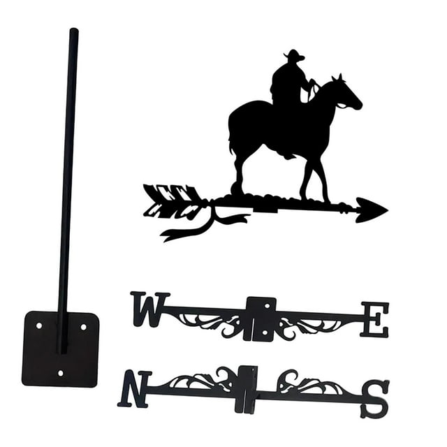 Veleta para caballos, indicador de dirección del viento, veleta para animales montar a caballo