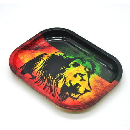 Tobacco Rolling Tray Storage Plate Discs For Smoke Bob Marley Weed Herb Grinder Cigarette Container Tray Tobacco (Best Weed Grinder In The World)