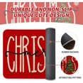 thumbnail image 6 of Red Merry Christmas Door Mat Outdoor Decor, Christmas Welcome Mat Doormat Outdoor Rug Indoor, Outdoor Christmas Mats for Front Door, 17" x 30", 6 of 6