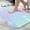 White-634, variant on Ultra Soft Absorbent Bath Mat 20x31.5 Inch Fluid Smoke Aurora Art Style, Dreamy Cloud Print