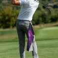 thumbnail image 3 of Yuyamidu Purple Rose Golf Towel Butterfly Cleaning Cloth Soft Golf Towels Easy to Carry Golf Accessories for Cart, Club or Bag, 3 of 7