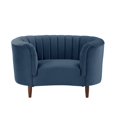 thumbnail image 3 of ACME Millephri Chair in Blue Velvet, 3 of 9