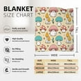 thumbnail image 5 of Yibo Mushroom Blanket Mushroom Gifts for Women Soft Cozy Flannel Mushroom Blanket Mushroom Cottagecore Stuff Gifts for Mushroom Lovers Couch Bedding Decor, 5 of 6