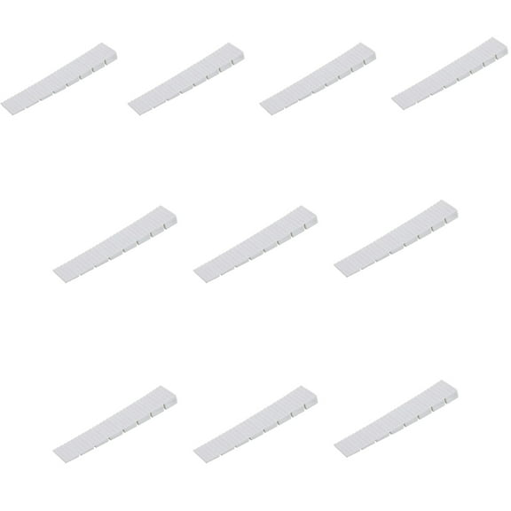 Pack of 10 Furniture Levelers Shims Home Accessory for Stabilizing Tables Chairs Fridge Toilet Sturdy Designs