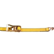 Angle View: Kinedyne Corporation 513060 2X 30 ft. RATCHET STRAP with WIRE HOOK