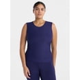 thumbnail image 2 of Avia Women's Ruched Mesh Tank Top, Sizes XS-XXXL, 2 of 6