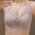 thumbnail image 6 of SPZTSX Comfortable Bras for Women Seamless Backless Camisole Strapless Bra Minimizer Soft Support Ring Style Bralettes, 6 of 7