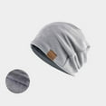 thumbnail image 3 of MESSUEN No Brim Hats for Men Beanie Caps for Men Brimless Hats Brimless Cap Mens Skull Cap Mens Beanie Hat Skull Cap Gray One Size, 3 of 3